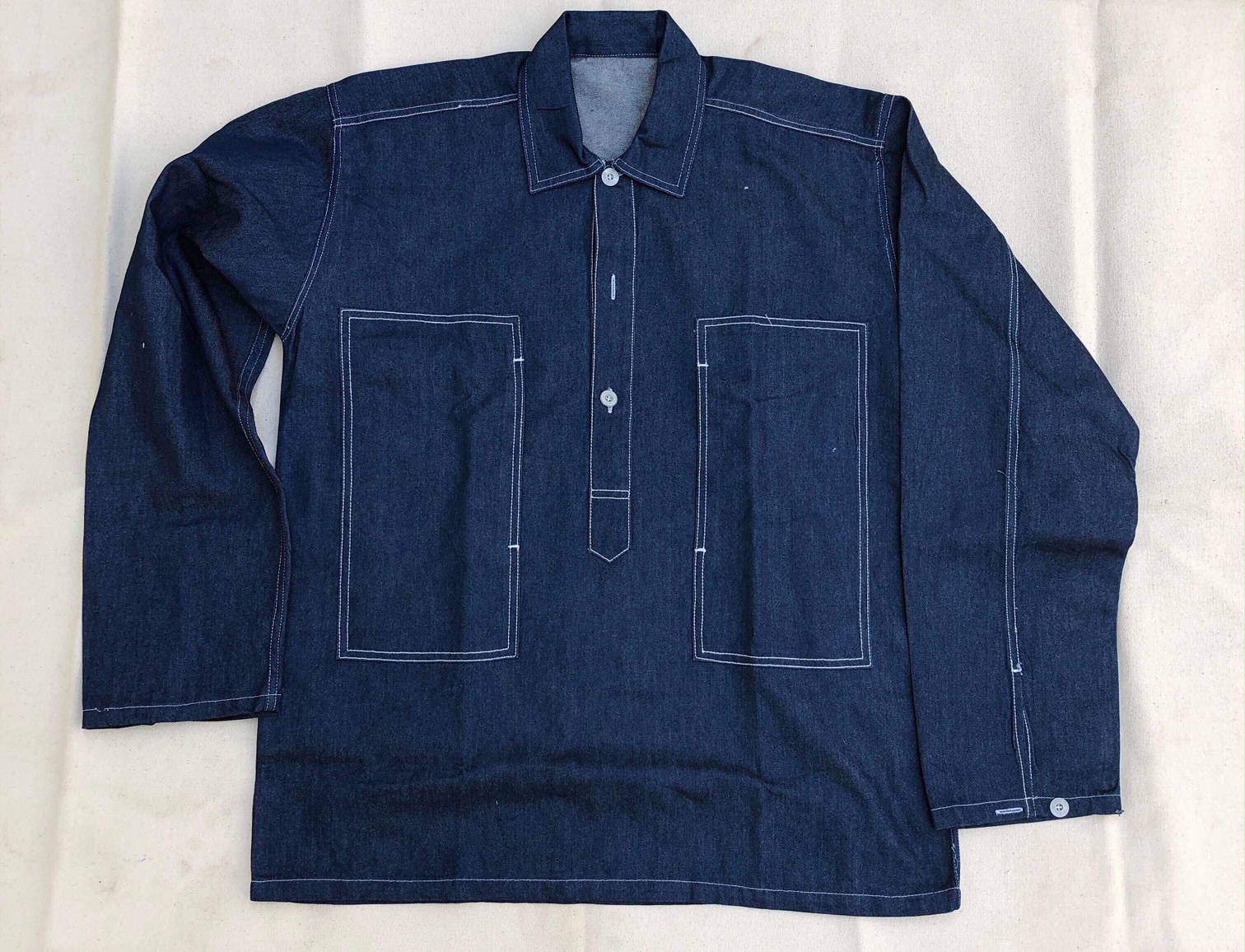 US Army M1919 Blue Denim Work Jacket | OM.net